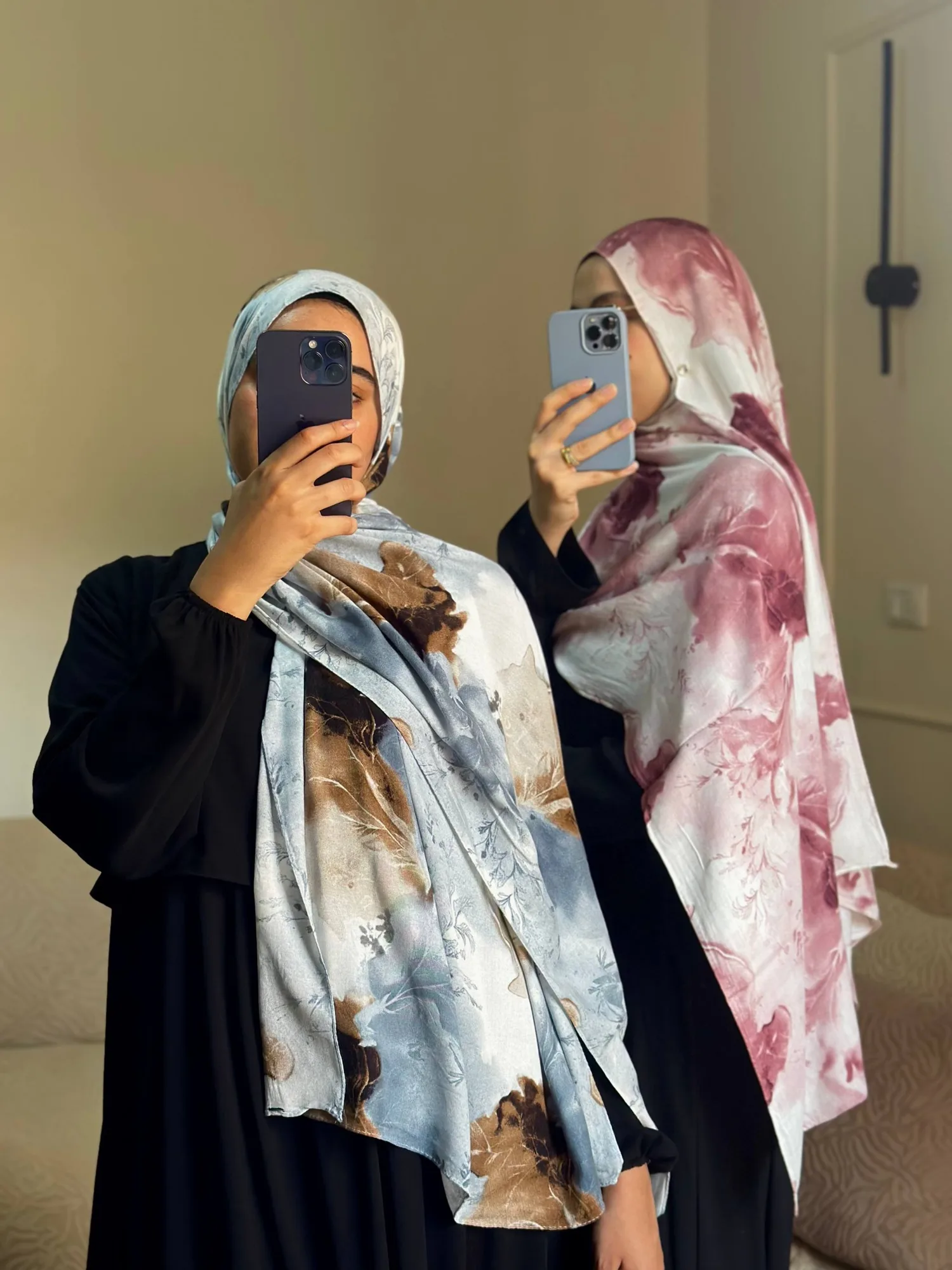 Colored Meadow Hijab
