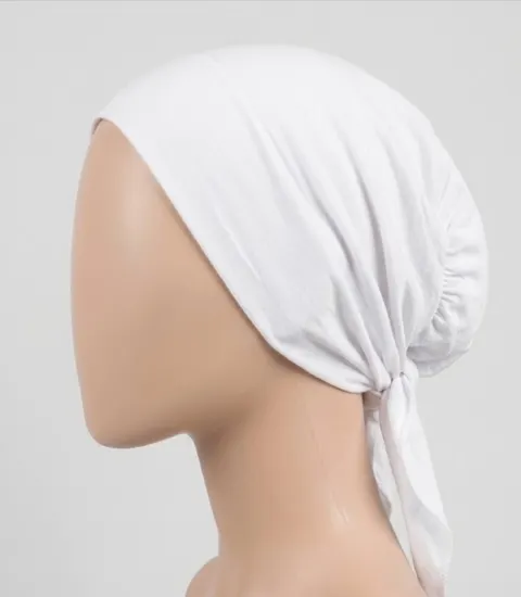 Adjustable Tie-Back Cotton Bandana